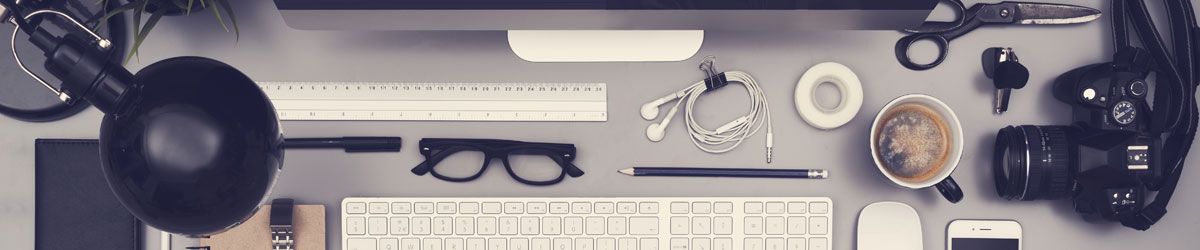 Website designer desk